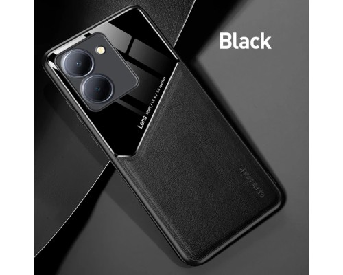 Бізнес чохол бампер GENEROUS для Vivo Y36 (China version) зі скла і штучної шкіри Бізнес чохол бампер GENEROUS для Vivo Y36 (China version) зі скла і штучної шкіри