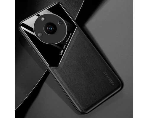 Бізнес чохол бампер GENEROUS для Realme 11 Pro зі скла і штучної шкіри Бізнес чохол бампер GENEROUS для Realme 11 Pro зі скла і штучної шкіри