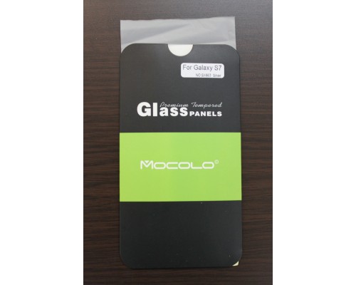Захисне скло Samsung Galaxy S7 Full Cover Silver (Mocolo 0,33 мм) Захисне скло Samsung Galaxy S7 Full Cover Silver (Mocolo 0,33 мм)