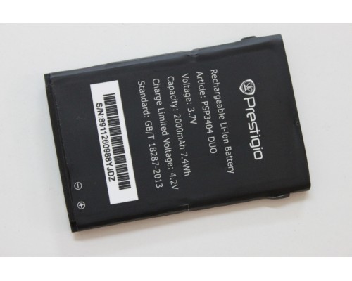 Аккумулятор PSP3404 для Prestigio MultiPhone 3404 DUO Аккумулятор PSP3404 для Prestigio MultiPhone 3404 DUO