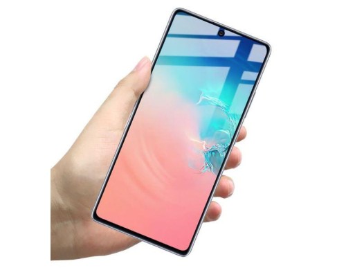 Захисне скло Samsung Galaxy A91 Full Glue 5D (Mocolo 0.33 mm)