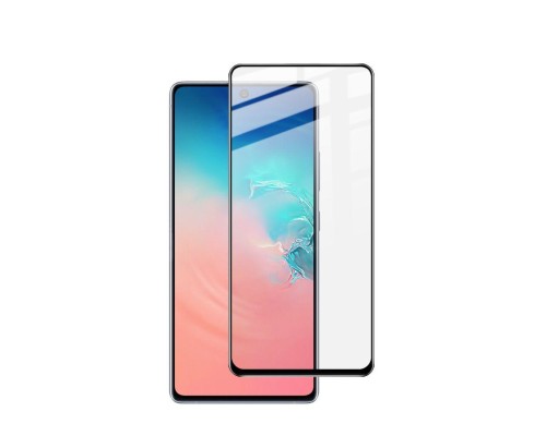 Захисне скло Samsung Galaxy A91 Full Glue 5D (Mocolo 0.33 mm)