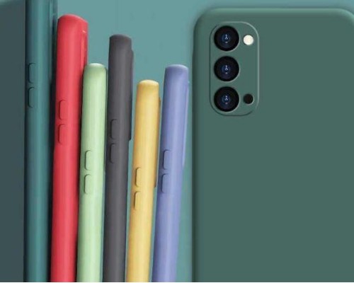 Силіконовий чохол Liquid Silicone Case Oppo Reno4 Pro 5G