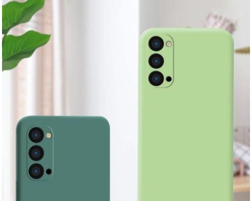 Силіконовий чохол Liquid Silicone Case Oppo Reno4 Pro 5G
