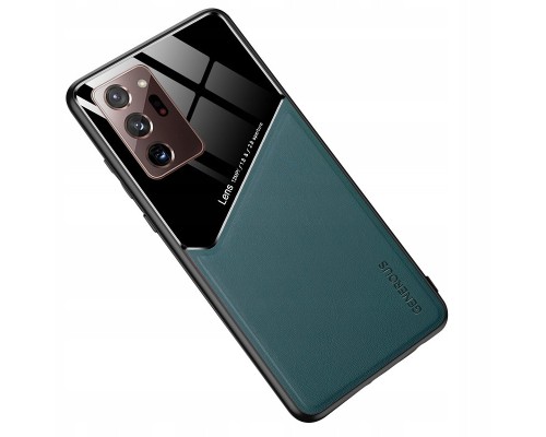 Бізнес чохол бампер GENEROUS для Samsung Galaxy Note 20 Ultra зі скла і штучної шкіри Бізнес чохол бампер GENEROUS для Samsung Galaxy Note 20 Ultra зі скла і штучної шкіри