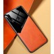 Бізнес чохол бампер GENEROUS для Samsung Galaxy A20s з скла і штучної шкіри