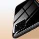 Бізнес чохол бампер GENEROUS для Samsung Galaxy S20 Ultra зі скла і штучної шкіри