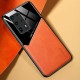 Бізнес чохол бампер GENEROUS для Huawei P40 Pro Plus зі скла і штучної шкіри