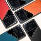 Бізнес чохол бампер GENEROUS для Xiaomi Mi 11 Ultra зі скла і штучної шкіри