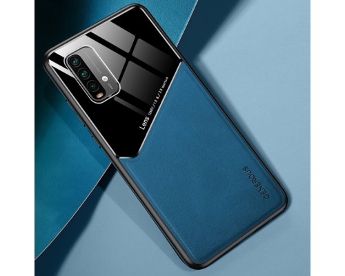 Бізнес чохол бампер GENEROUS для Xiaomi Poco M3 з скла і штучної шкіри Бізнес чохол бампер GENEROUS для Xiaomi Poco M3 з скла і штучної шкіри