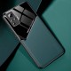 Бізнес чохол бампер GENEROUS для Vivo X50 Pro зі скла і штучної шкіри