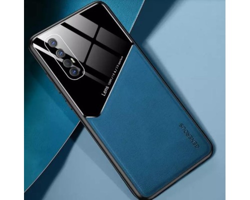 Бізнес чохол бампер GENEROUS для Realme X50 5G зі скла і штучної шкіри Бізнес чохол бампер GENEROUS для Realme X50 5G зі скла і штучної шкіри
