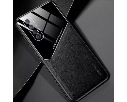Бізнес чохол бампер GENEROUS для Realme X50 5G зі скла і штучної шкіри Бізнес чохол бампер GENEROUS для Realme X50 5G зі скла і штучної шкіри