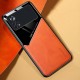 Бізнес чехол бампер GENEROUS для Xiaomi Poco M4 Pro 4G зі скла і штучної шкіри
