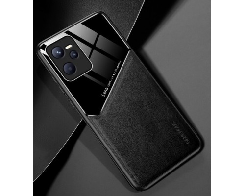 Бізнес чохол-бампер GENEROUS для Realme Narzo 50A Prime зі скла та штучної шкіри Бізнес чохол-бампер GENEROUS для Realme Narzo 50A Prime зі скла та штучної шкіри