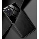 Бізнес чохол-бампер GENEROUS для Realme Narzo 50A Prime зі скла та штучної шкіри
