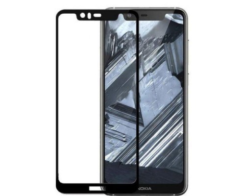 Захисне скло Nokia X5 (Mocolo 0.33 mm) 5D Full Glue