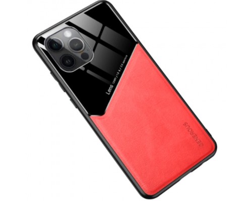 Бізнес чохол бампер GENEROUS для Apple iPhone 14 Pro зі скла та штучної шкіри Бізнес чохол бампер GENEROUS для Apple iPhone 14 Pro зі скла та штучної шкіри