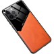 Бізнес чохол бампер GENEROUS для Apple iPhone 14 Pro зі скла та штучної шкіри