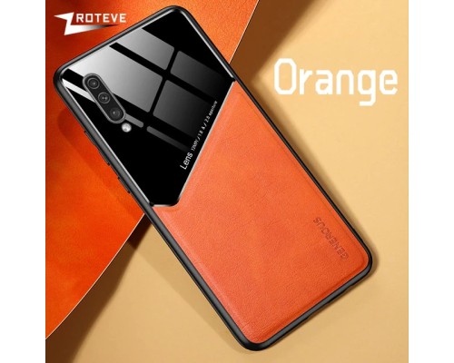 Бізнес чохол бампер GENEROUS для Samsung Galaxy A70 зі скла і штучної шкіри Бізнес чохол бампер GENEROUS для Samsung Galaxy A70 зі скла і штучної шкіри