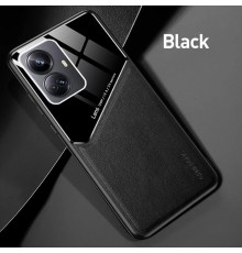 Бізнес чохол бампер GENEROUS для Realme 10 Pro Plus 5G зі скла і штучної шкіри