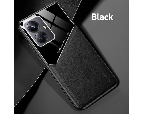 Бізнес чохол бампер GENEROUS для Realme 10 Pro Plus 5G зі скла і штучної шкіри Бізнес чохол бампер GENEROUS для Realme 10 Pro Plus 5G зі скла і штучної шкіри