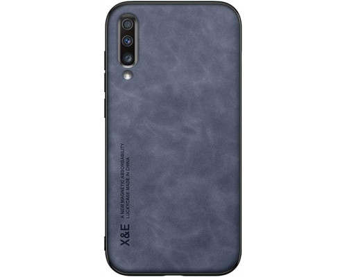 Шкіряний чохол Sheepskin з магнітом для Samsung Galaxy A70 Blue Шкіряний чохол Sheepskin з магнітом для Samsung Galaxy A70 Blue