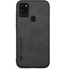 Шкіряний чохол Sheepskin з магнітом для Samsung Galaxy A21s