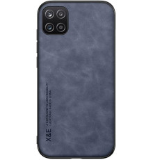 Шкіряний чохол Sheepskin з магнітом для Samsung Galaxy A22 5G Blue