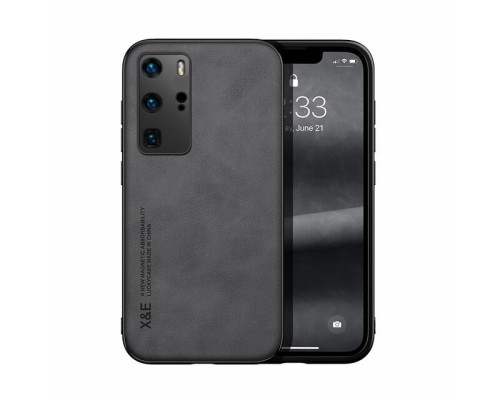 Шкіряний чохол Sheepskin з магнітом для Huawei P40 Pro Шкіряний чохол Sheepskin з магнітом для Huawei P40 Pro