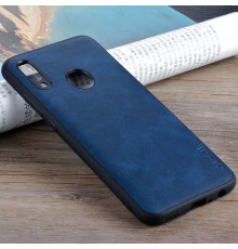 Шкіряний чохол AIORIA Vintage для Huawei Honor 10 Lite / P Smart 2019 blue