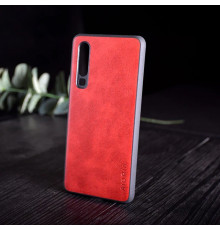 Шкіряний чохол AIORIA Vintage для Huawei P30 red