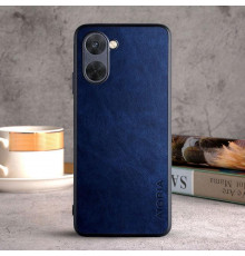 Шкіряний чохол AIORIA Vintage для Realme C33 / C33 2023 blue
