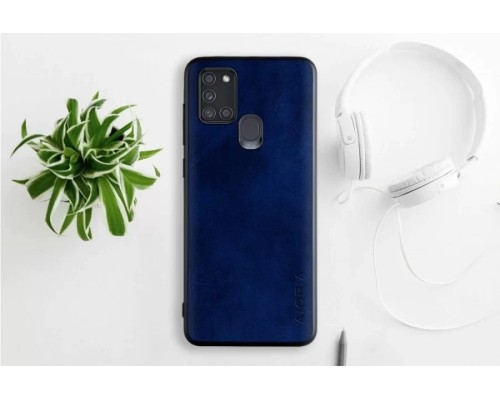 Шкіряний чохол AIORIA Vintage для Samsung Galaxy A21s blue Шкіряний чохол AIORIA Vintage для Samsung Galaxy A21s blue