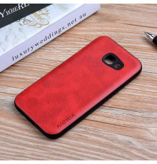 Шкіряний чохол AIORIA Vintage для Samsung Galaxy A5 2017 red