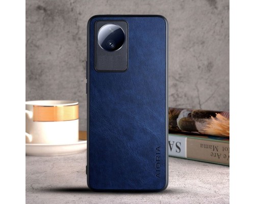 Шкіряний чохол AIORIA Vintage для Vivo Y02 blue Шкіряний чохол AIORIA Vintage для Vivo Y02 blue