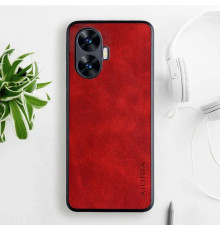 Шкіряний чохол AIORIA Vintage для Realme C55 red