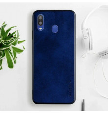 Шкіряний чохол AIORIA Vintage для Samsung Galaxy A40 blue