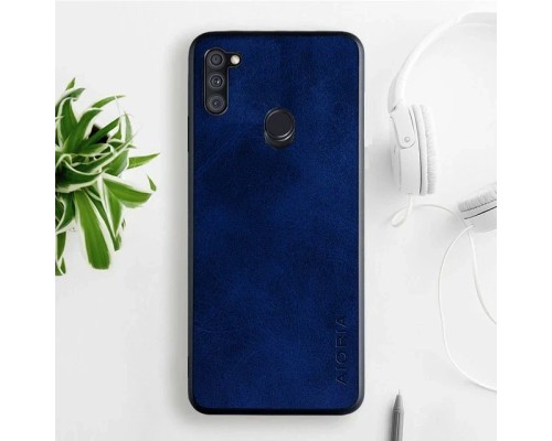 Шкіряний чохол AIORIA Vintage для Samsung Galaxy A11 / M11 blue Шкіряний чохол AIORIA Vintage для Samsung Galaxy A11 / M11 blue