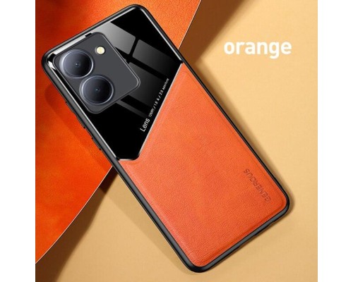 Бізнес чохол бампер GENEROUS для Vivo Y36 (China version) зі скла та штучної шкіри Бізнес чохол бампер GENEROUS для Vivo Y36 (China version) зі скла та штучної шкіри