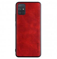 Шкіряний чохол AIORIA Vintage для Samsung Galaxy M31s red