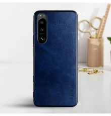 Шкіряний чохол AIORIA Vintage для Sony Xperia 5 III blue